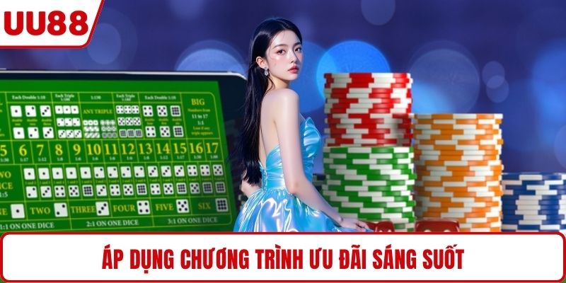 Áp dụng chương trình ưu đãi sáng suốt